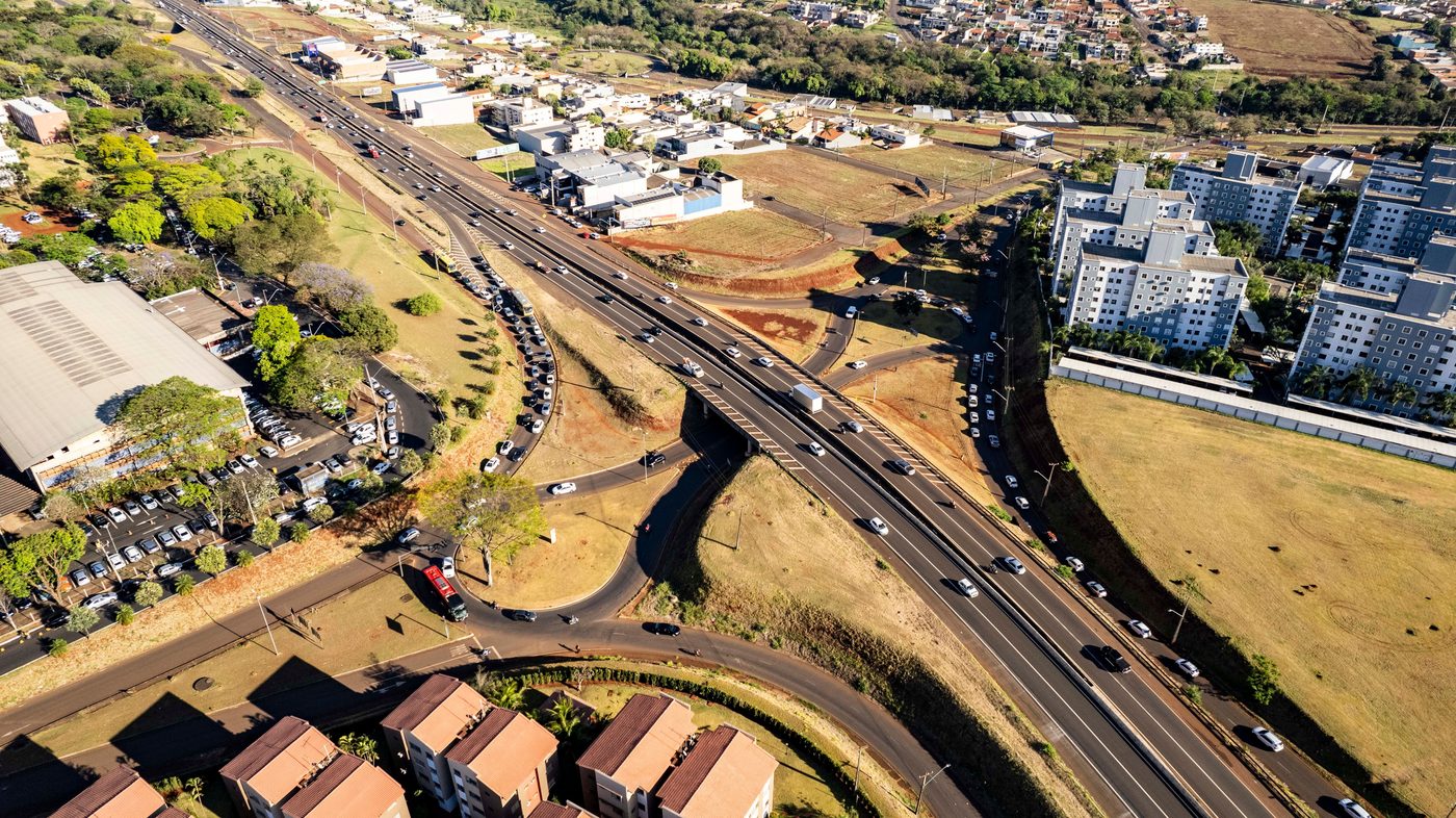 Aerial view of an NCR micro-market growth corridor