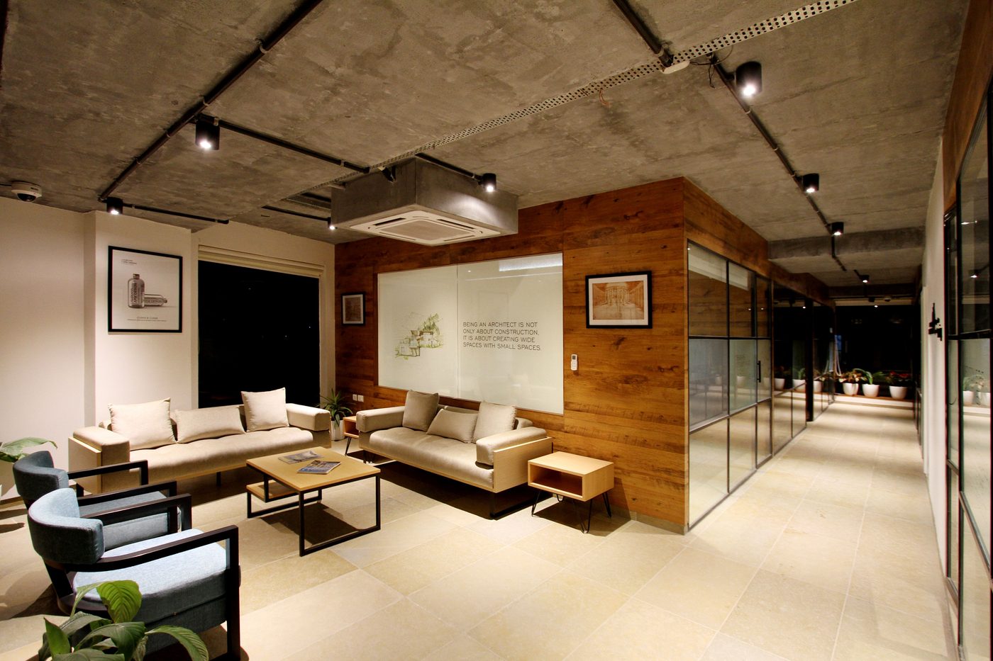 Grade-A office interior